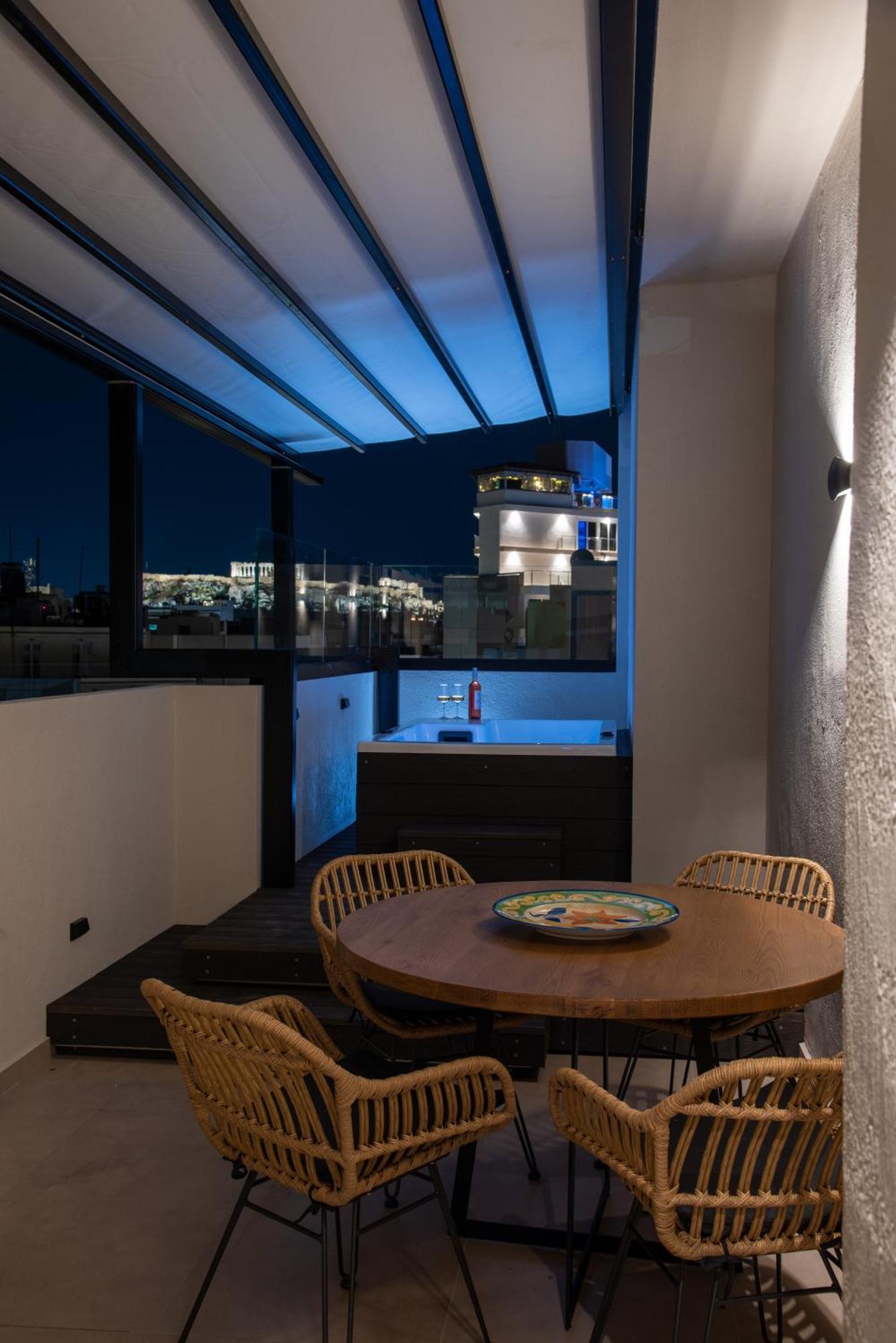 Apartamento Geraniou Boutique Spot Atenas Exterior foto